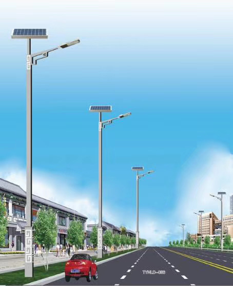 霍林郭勒市城乡建设太阳能路灯